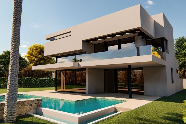 Construcción de 9 Villas en Santa Clara Golf. Marbella