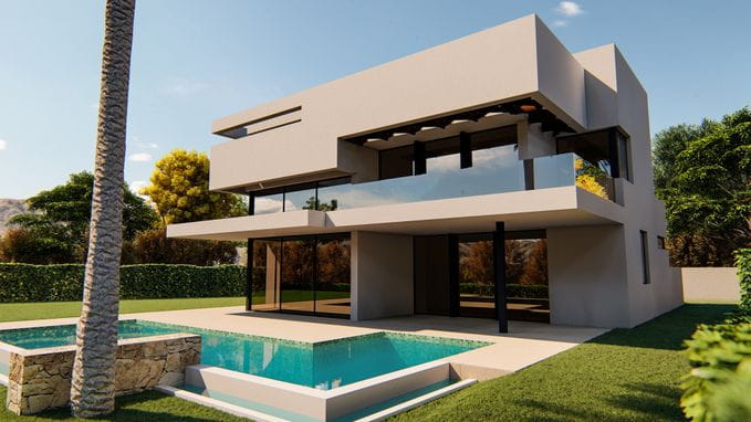 Construcción de 9 Villas en Santa Clara Golf. Marbella