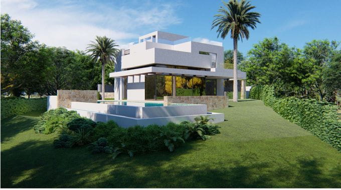 Construcción de 9 Villas en Santa Clara Golf. Marbella