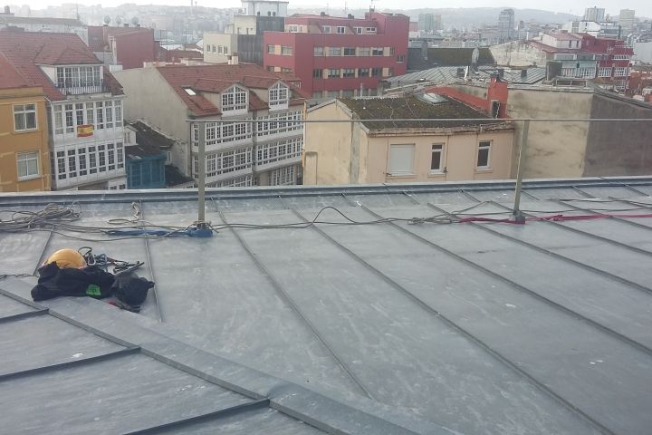Obras de reparacións urxentes no museo de Belas Artes da Coruña