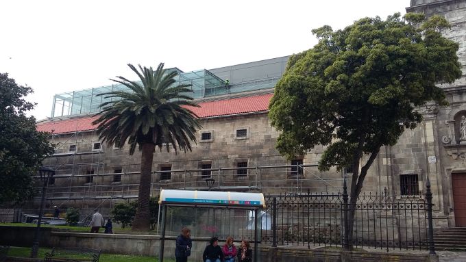 Obras de reparacións urxentes no museo de Belas Artes da Coruña